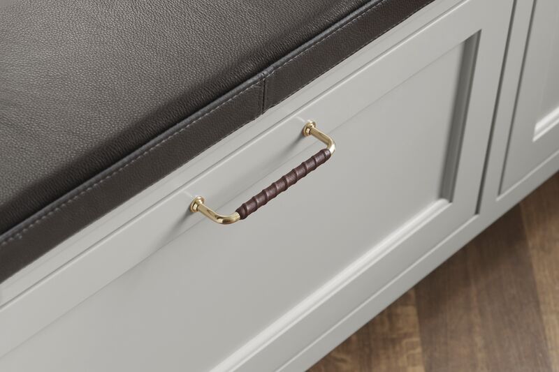 Shaker stil skuffe med messing detaljer